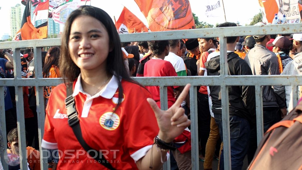 Salah satu anggota Jak Angel, Ugi. Copyright: &copy; Herry Ibrahim/INDOSPORT